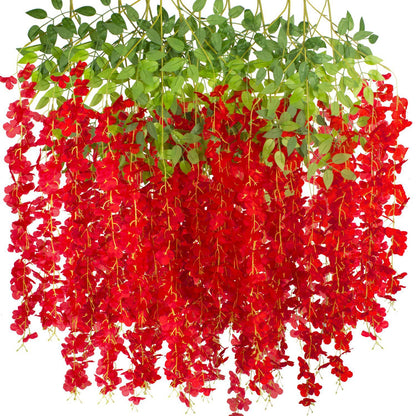 Artificial wisteria flower