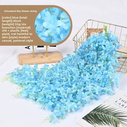 Artificial Wisteria Flower Vine Decoration