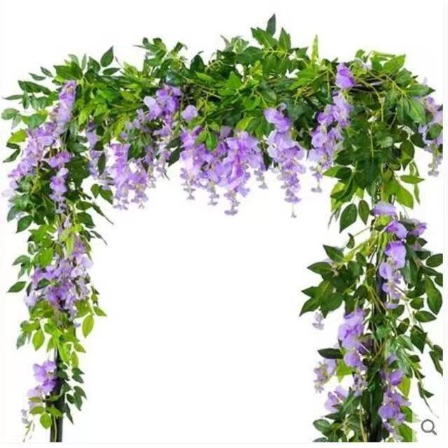artificial wisteria flowers