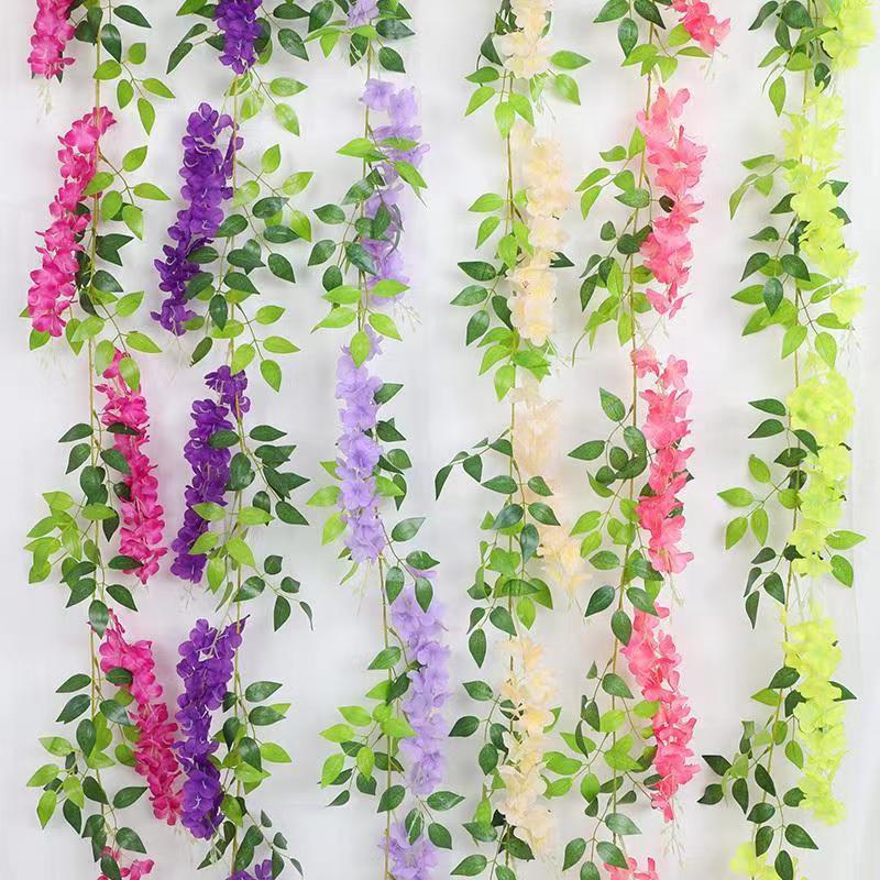 artificial wisteria flowers