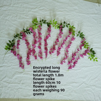 artificial wisteria flowers
