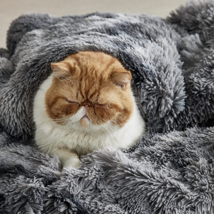Artificial wool blanket