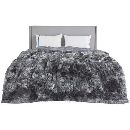 Artificial wool blanket