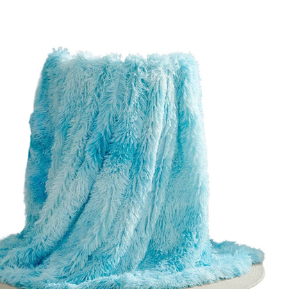 Artificial wool blanket