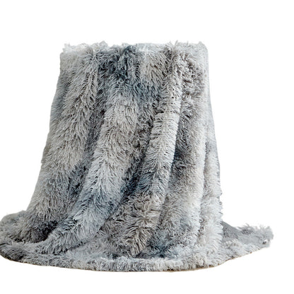 Artificial wool blanket