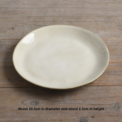 Artist 8inch Japanese Style Ceramic Dinner Plate