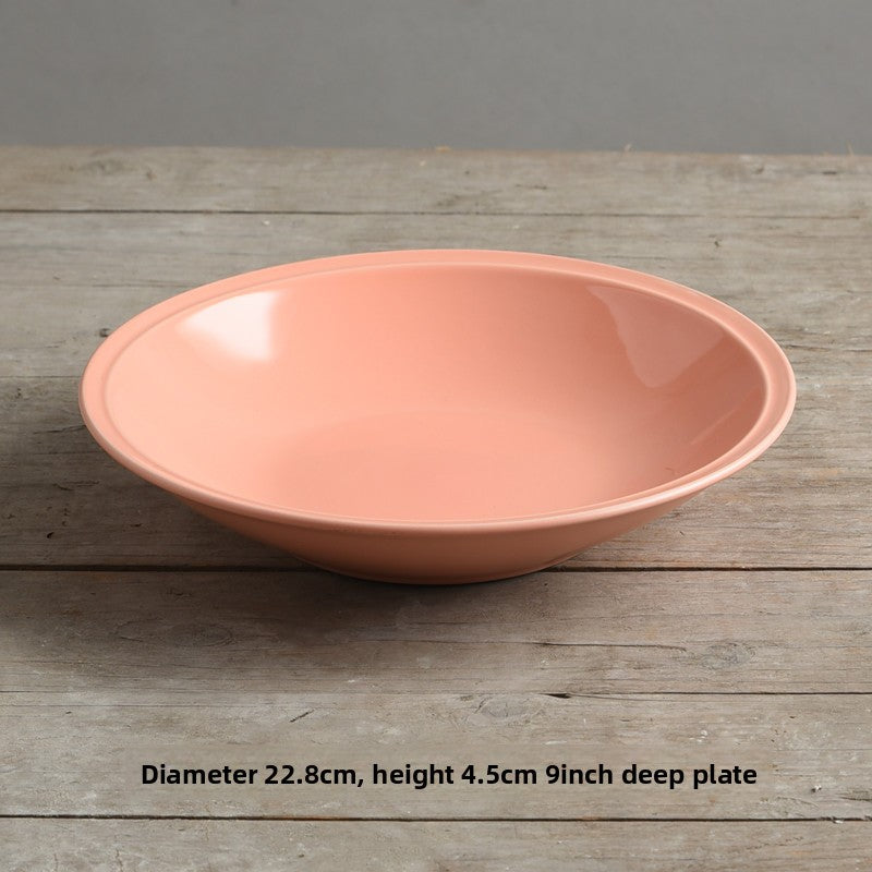 Artist 8inch Japanese Style Ceramic Dinner Plate
