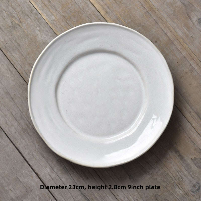 Artist 8inch Japanese Style Ceramic Dinner Plate