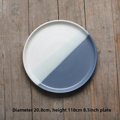 Artist 8inch Japanese Style Ceramic Dinner Plate
