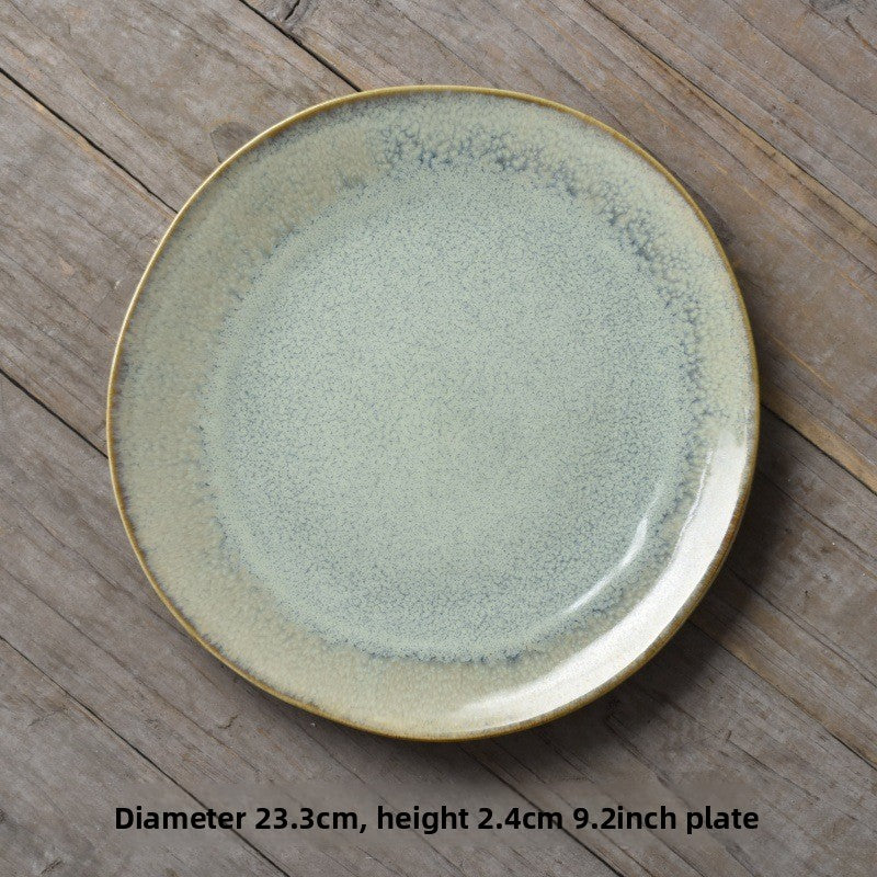 Artist 8inch Japanese Style Ceramic Dinner Plate