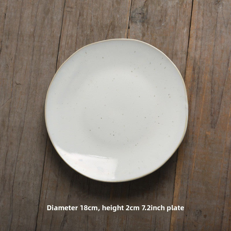 Artist 8inch Japanese Style Ceramic Dinner Plate
