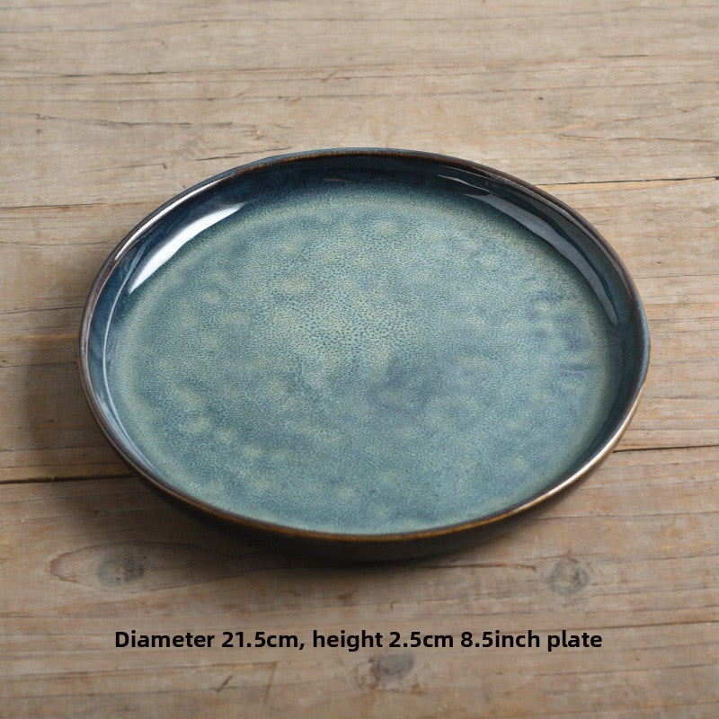 Artist 8inch Japanese Style Ceramic Dinner Plate