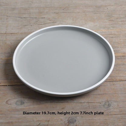 Artist 8inch Japanese Style Ceramic Dinner Plate