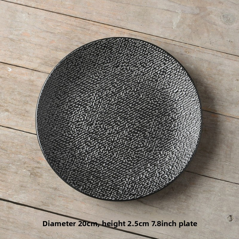 Artist 8inch Japanese Style Ceramic Dinner Plate