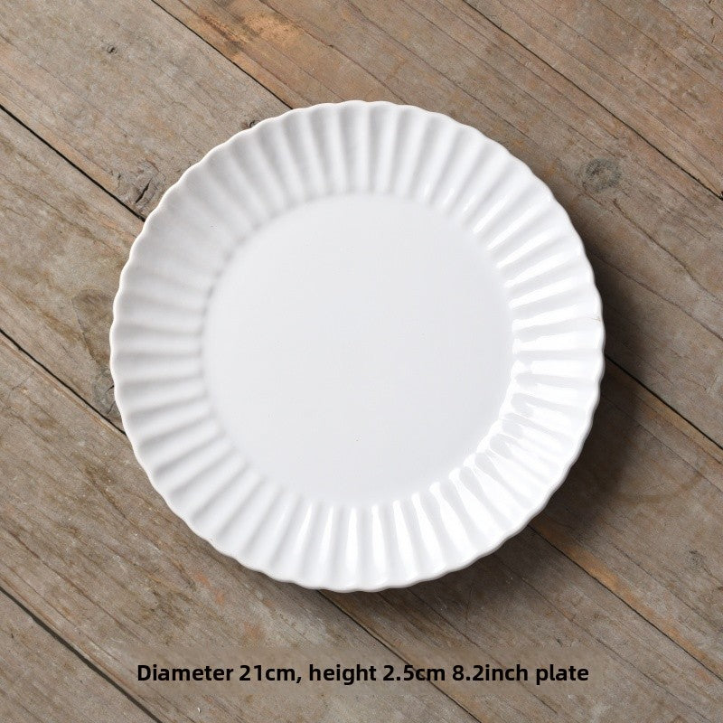 Artist 8inch Japanese Style Ceramic Dinner Plate