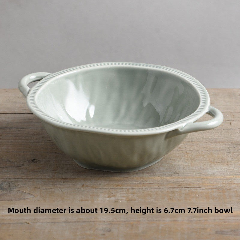 Artist 8inch Japanese Style Ceramic Dinner Plate