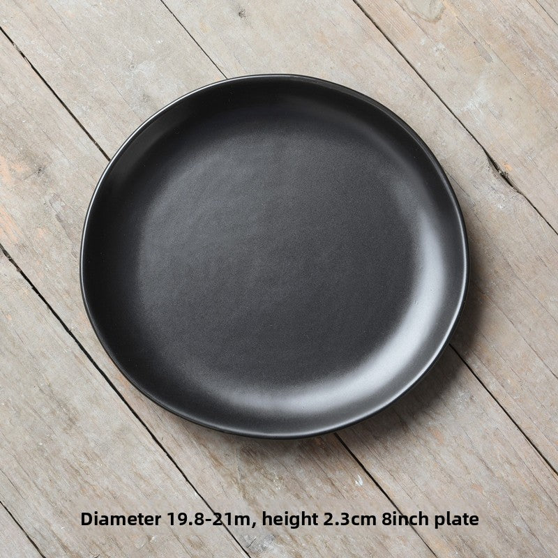 Artist 8inch Japanese Style Ceramic Dinner Plate