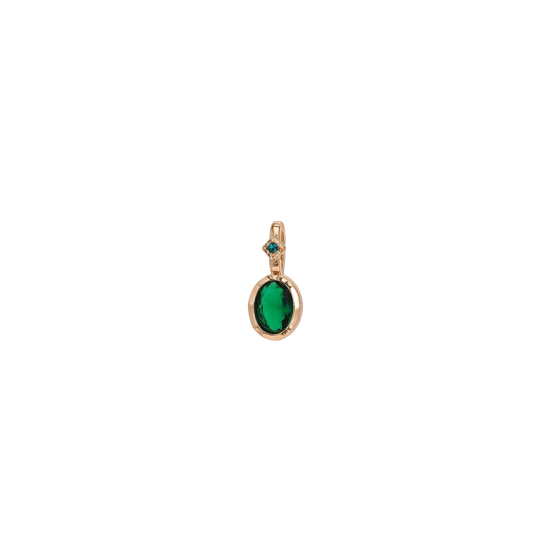 Artistic Birthstone Pendant Necklace