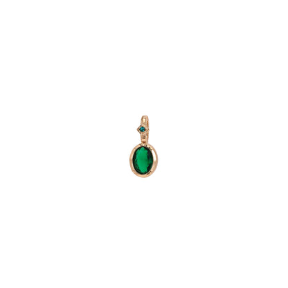 Artistic Birthstone Pendant Necklace