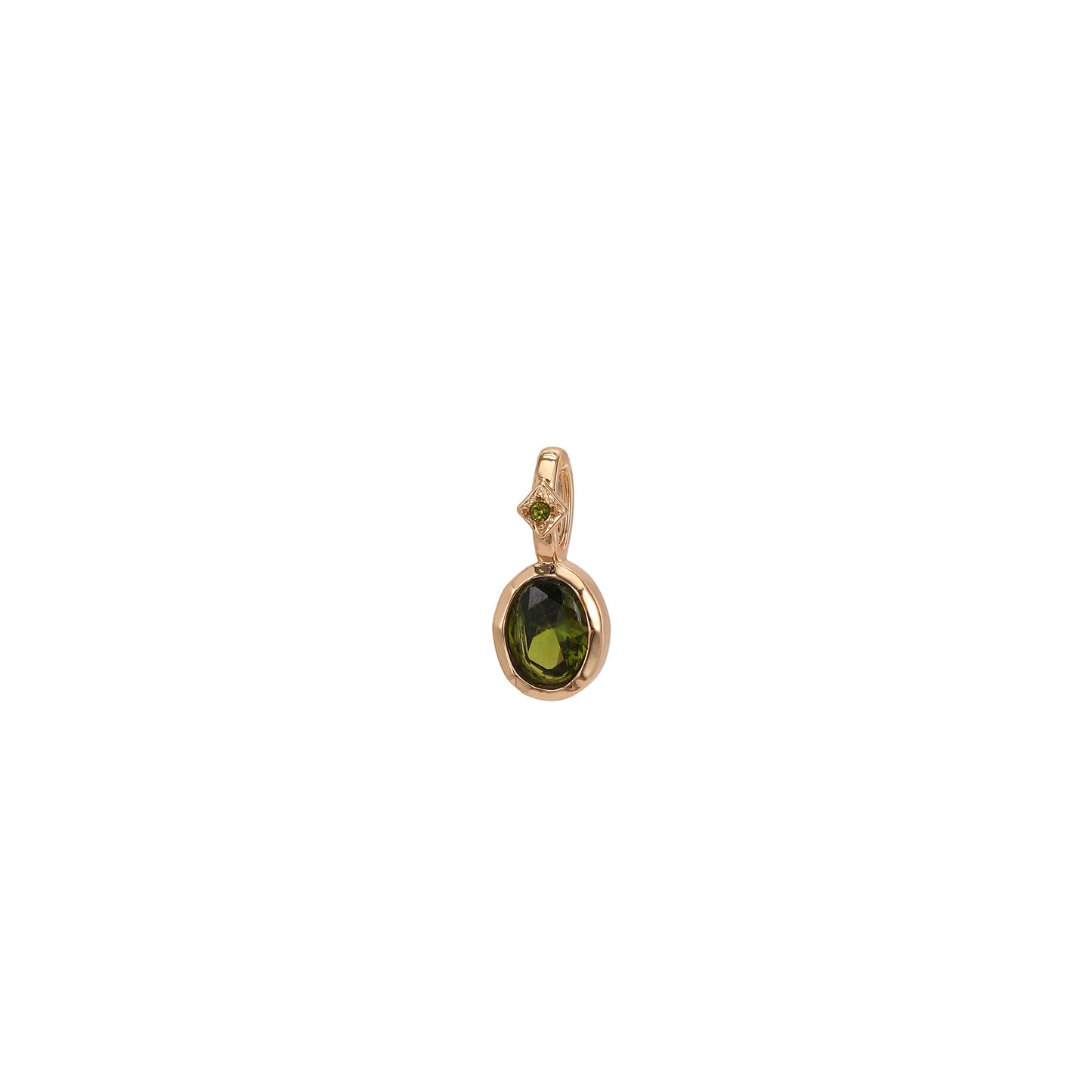 Artistic Birthstone Pendant Necklace