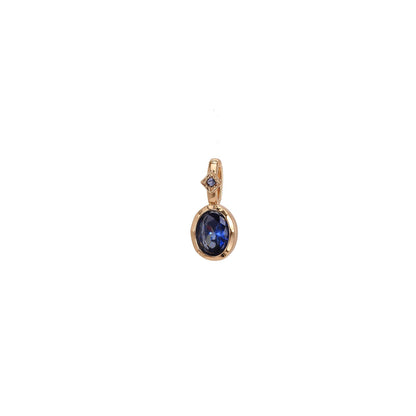 Artistic Birthstone Pendant Necklace
