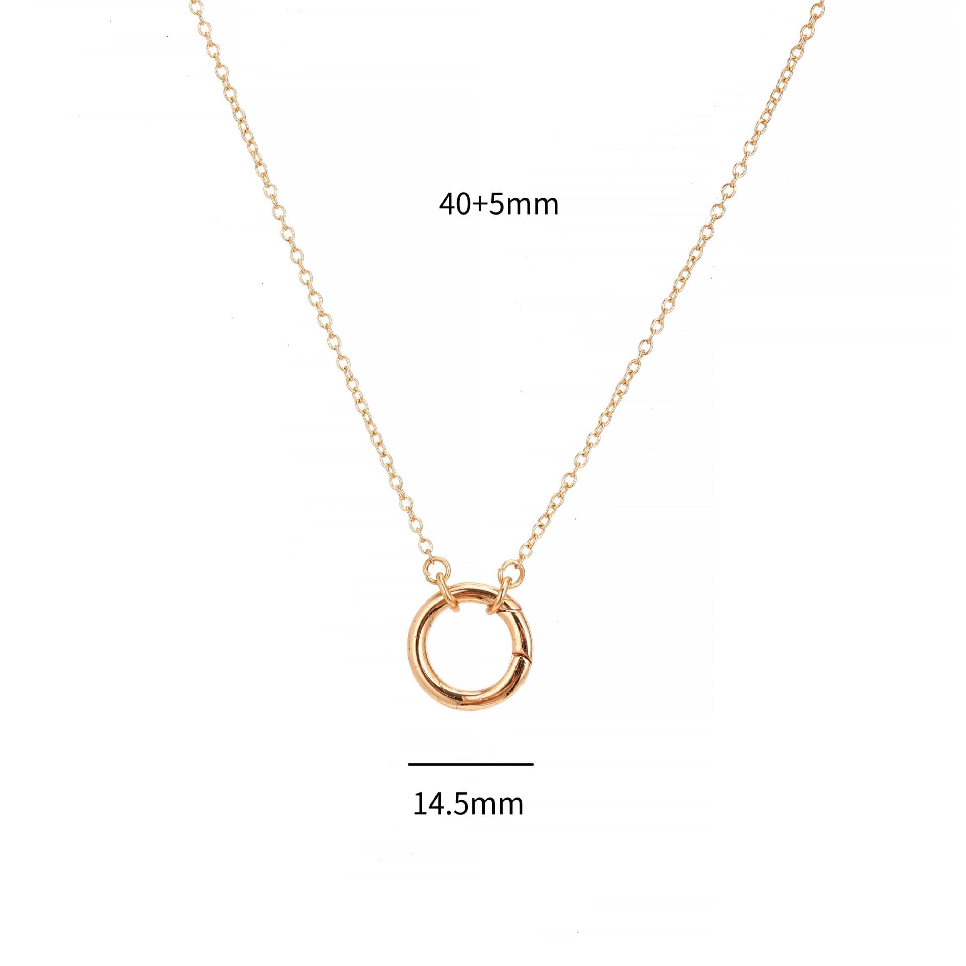Artistic Birthstone Pendant Necklace