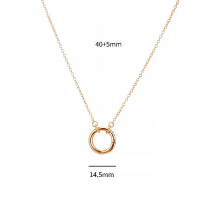 Artistic Birthstone Pendant Necklace