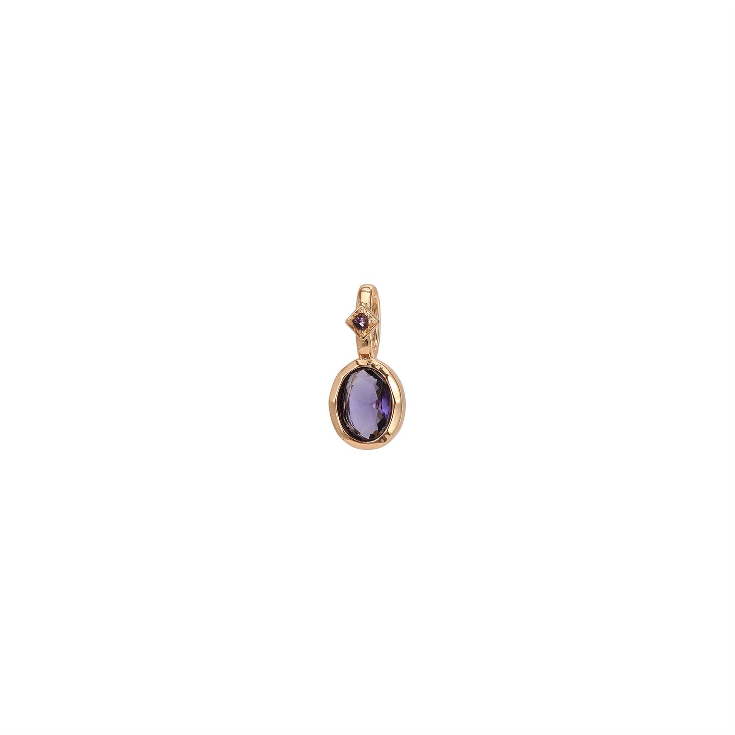 Artistic Birthstone Pendant Necklace