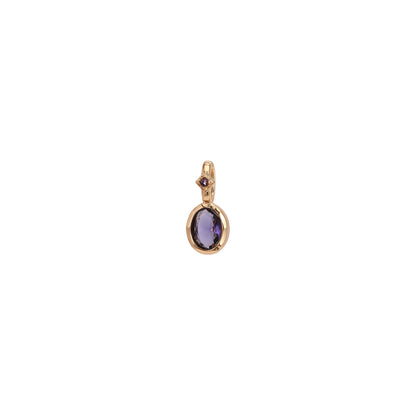 Artistic Birthstone Pendant Necklace