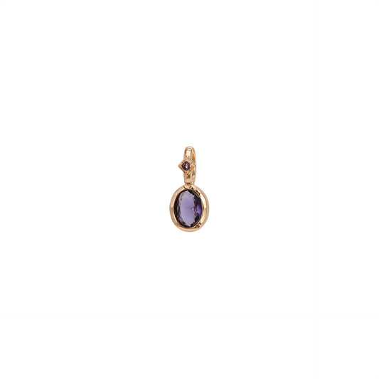 Artistic Birthstone Pendant Necklace