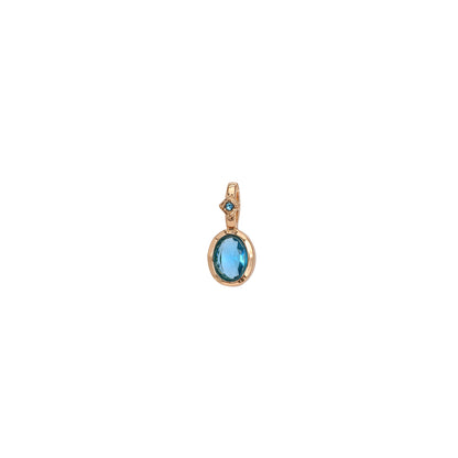 Artistic Birthstone Pendant Necklace