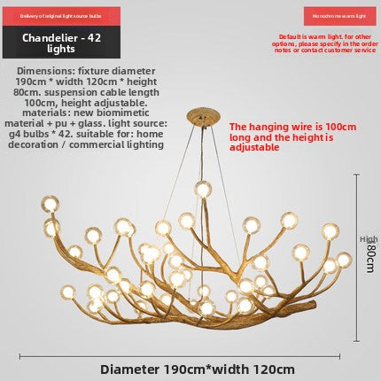 Artistic Branch LED Chandelier