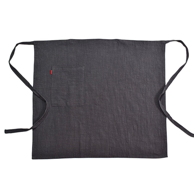 Artistic Cotton Linen Work Apron with Pocket