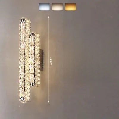 Artistic Crystal LED Wall Lamp