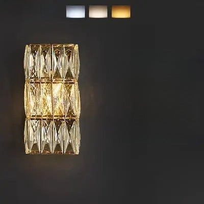Artistic Crystal LED Wall Lamp