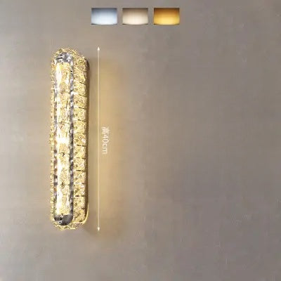 Artistic Crystal LED Wall Lamp