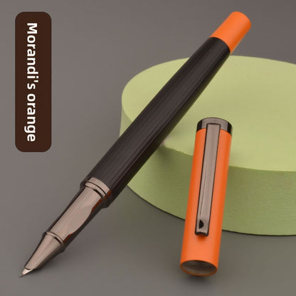 Artistic curved-nib pen