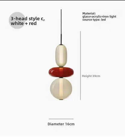 Artistic Glass LED Chandelier