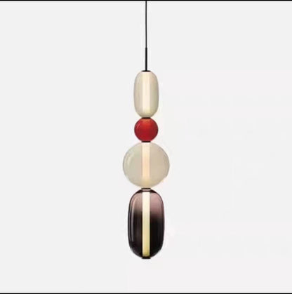 Artistic Glass LED Chandelier