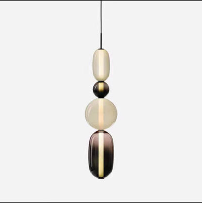 Artistic Glass LED Chandelier