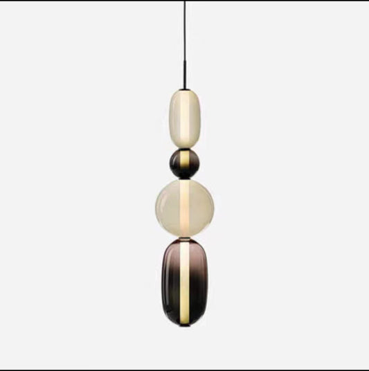 Artistic Glass LED Chandelier