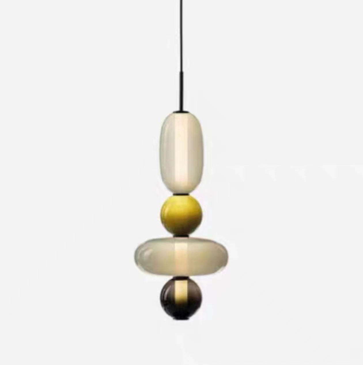 Artistic Glass LED Chandelier