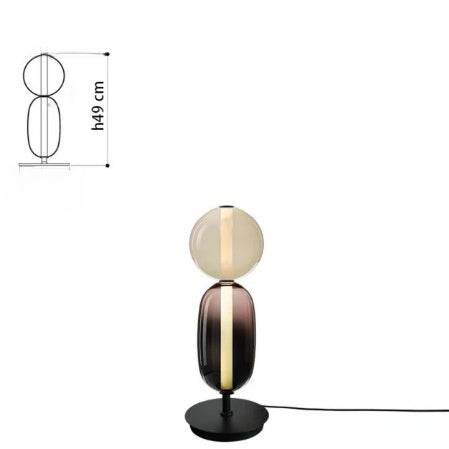 Artistic Glass LED Chandelier