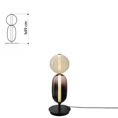 Artistic Glass LED Chandelier
