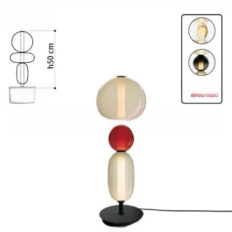 Artistic Glass LED Chandelier