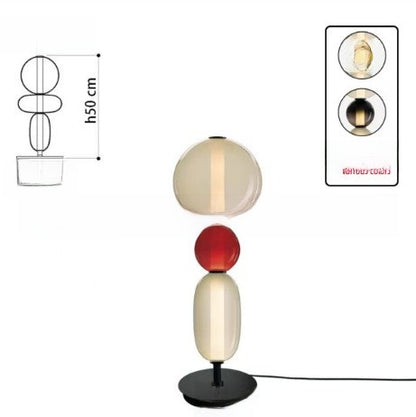 Artistic Glass LED Chandelier
