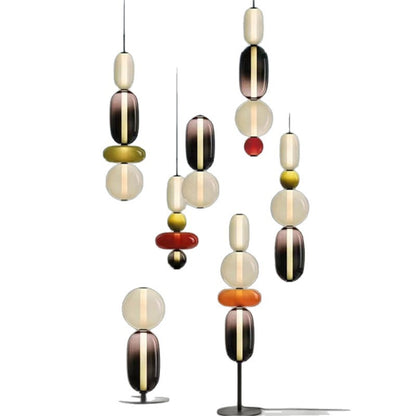 Artistic Glass LED Chandelier
