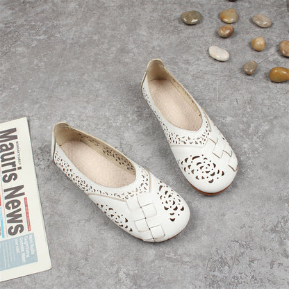 Artistic Hollow Flat Sandals for Women