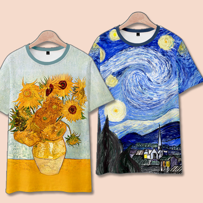 Artistic Painting Print T-Shirt