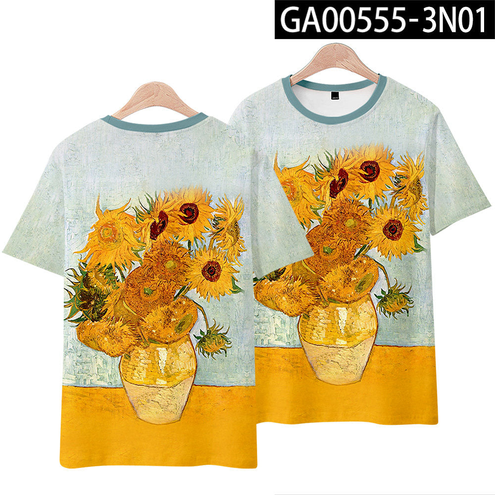Artistic Painting Print T-Shirt